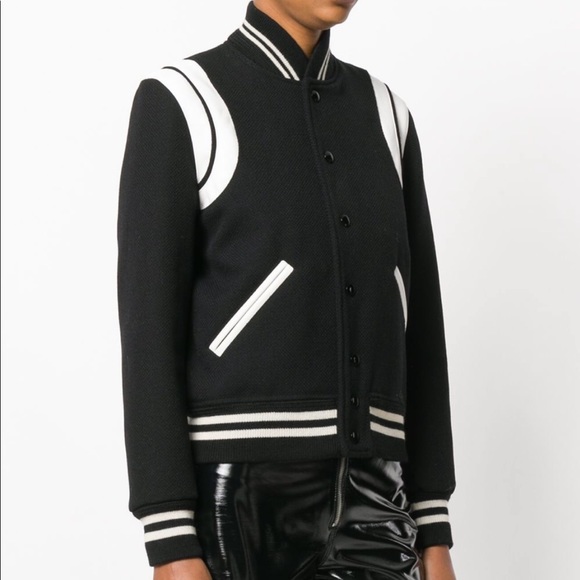 saint laurent varsity jacket alternative